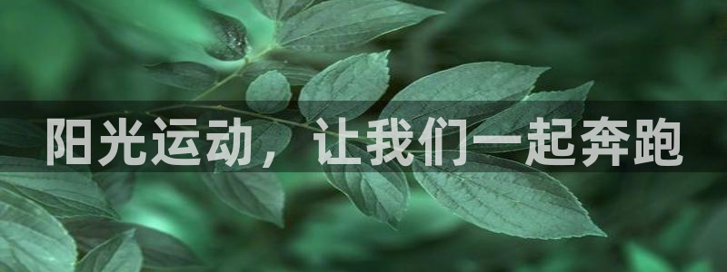 J9官网下载平台是正规平台吗安全吗：阳光运动，让我们